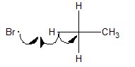9: Reacción de sustitución de radicales libres de alcanos